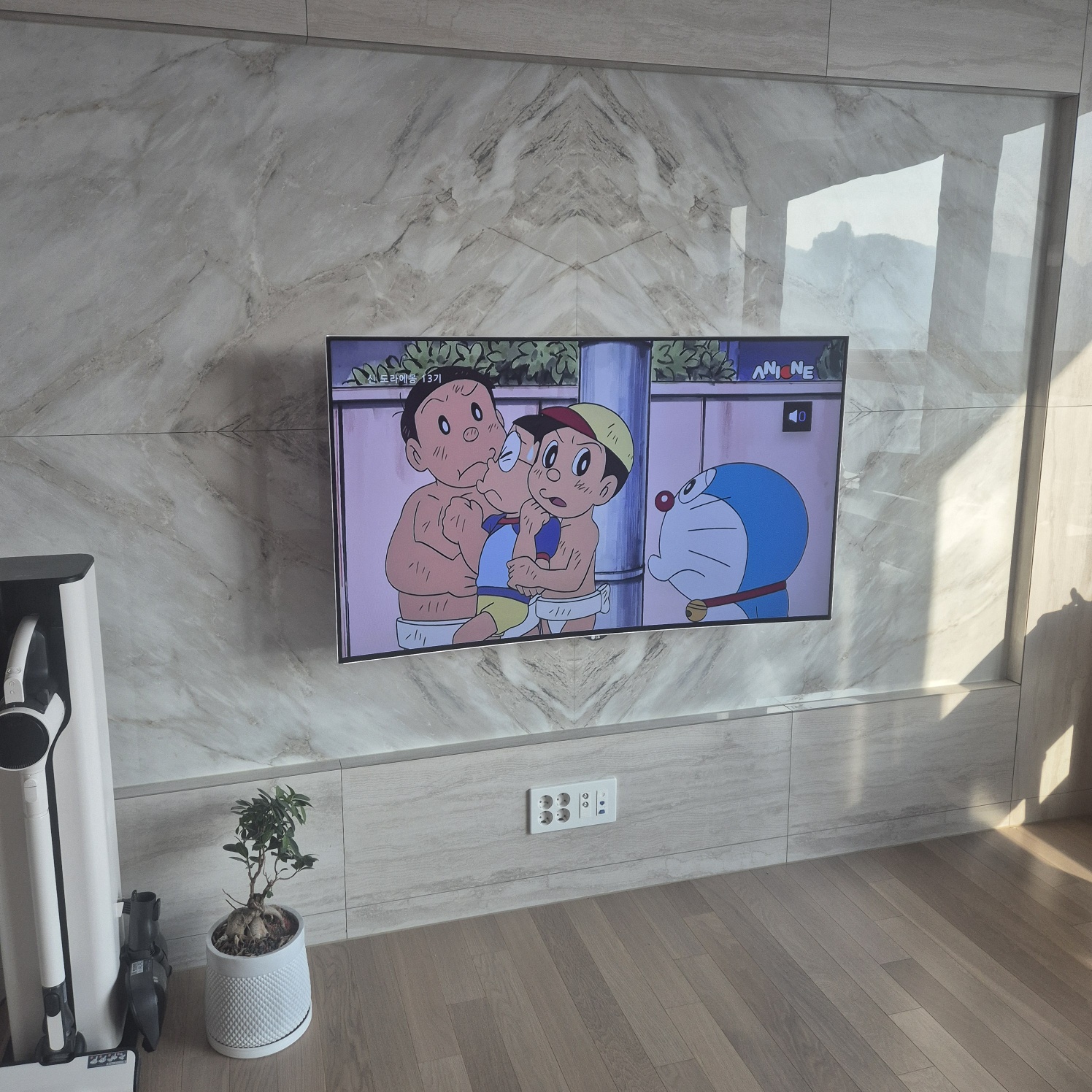 청년tv 수원 용인 동탄 오산 TV 거치 사례